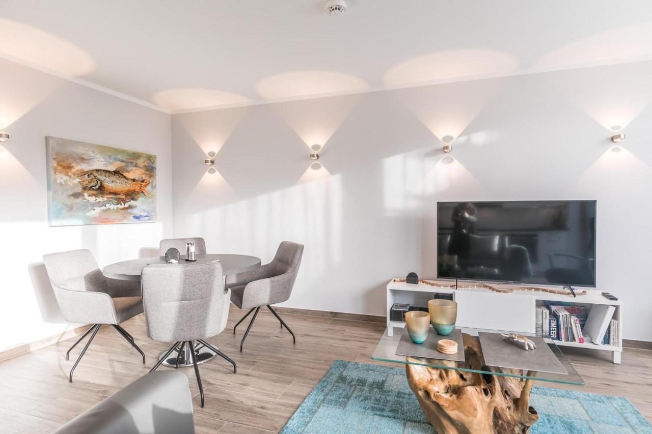 "Deichhausener Strasse 2" Wohnung Senator, 1 Og Büsum Kültér fotó
